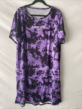 Everytime Miss U Purple Tie-Dye Maxi Dress